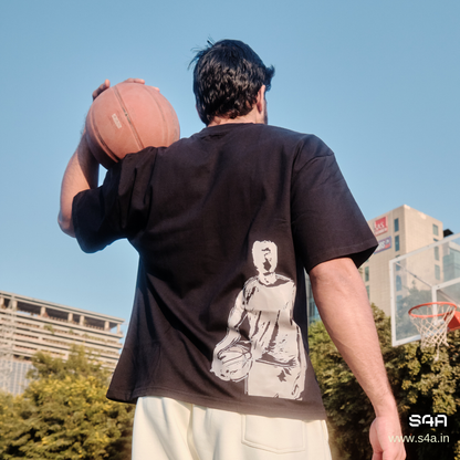 S4A Oversized Cotton Terry T-Shirt