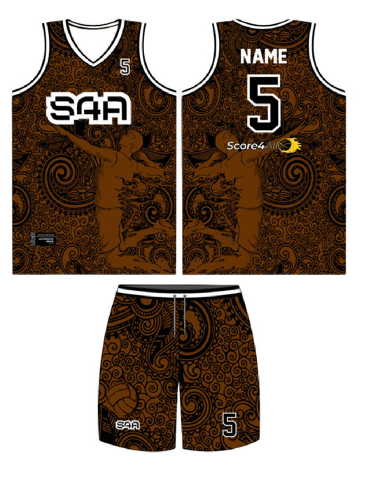 S4A Jersey Design #623 — front, back and matching shorts