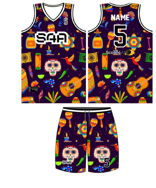 S4A Jersey Design #631 — front, back and matching shorts
