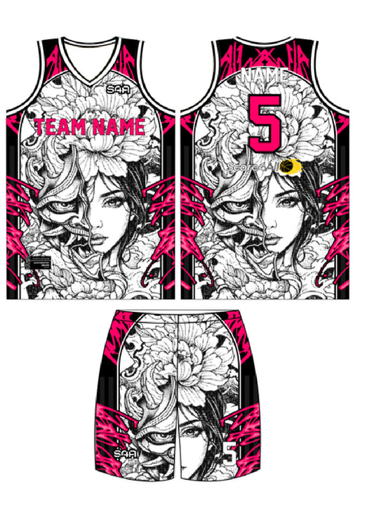 S4A Jersey Design #637 — front, back and matching shorts