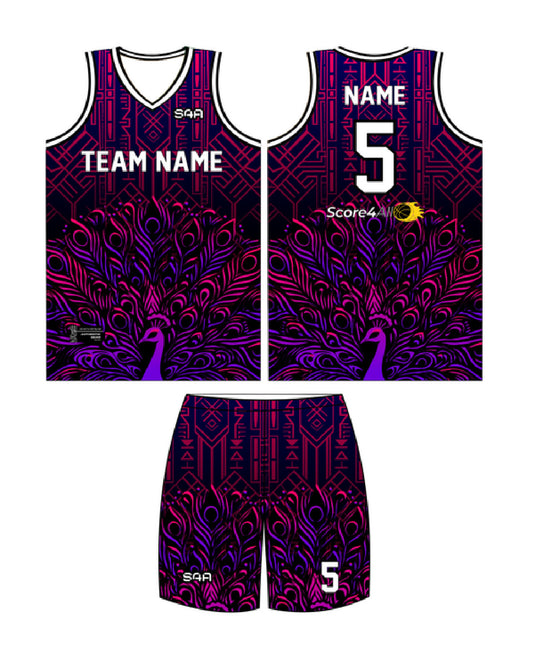 S4A Jersey Design #638 — front, back and matching shorts